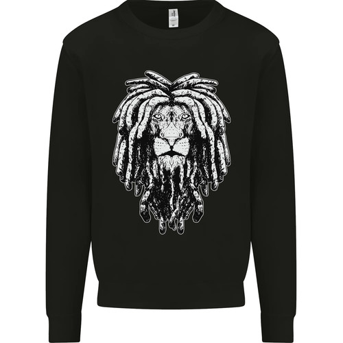 Rasta lion with - lion, dreadlocks