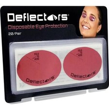 Deflectors Disposable Sunbed UV Eye Protection Stay Safe Retail Pack - 20 pairs