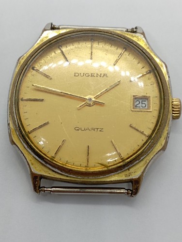 Vintage rare dugena quartz - vintage,