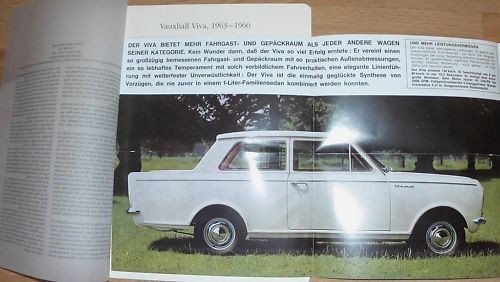 Vauxhall viva 1963 brochure - vauxhall,