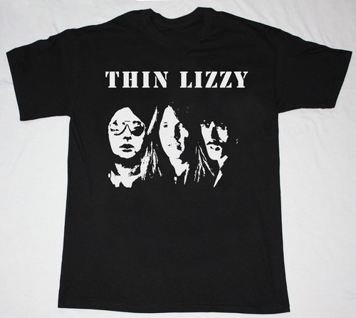 Thin lizzy men shirt black - men, t-shirt