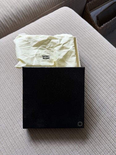 Mont blanc gift box with - gift, dust