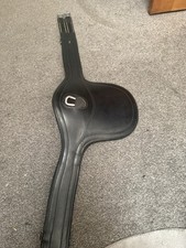 Premier Equine Lizzano Anatomic Leather Stud Girth in Black