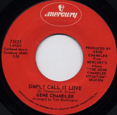Gene chandler simply - chandler, call
