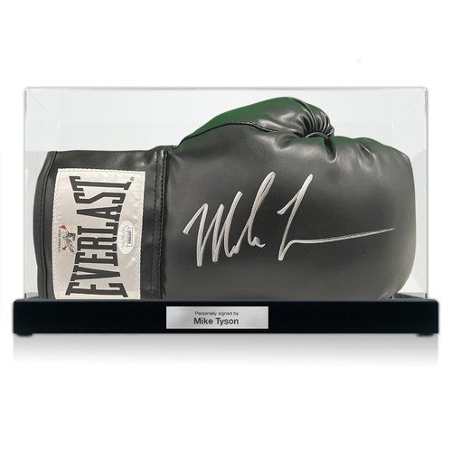 Mike tyson signed - tyson, black