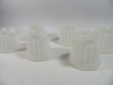 6  Vintage Tupperware Individual Jelly Moulds with lids