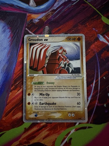 Pokemon groudon black star - black,