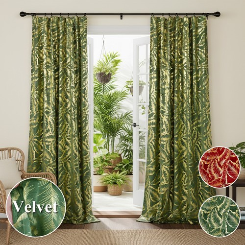 Pair luxury velvet curtains - luxury,