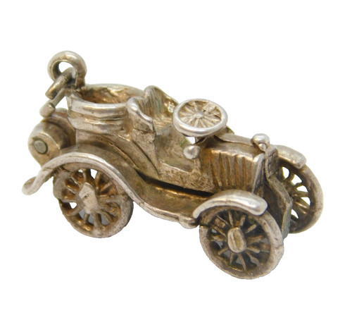 Sterling silver motor car - sterling,