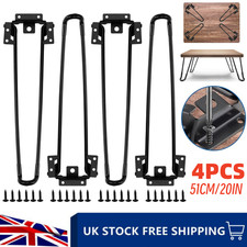 4Pcs Folding Table Legs Metal