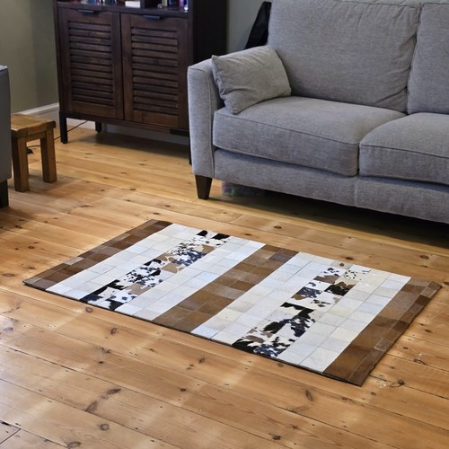Handmade cowhide patchwork - cowhide,