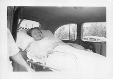 Vintage Woman Ambulance 1940s