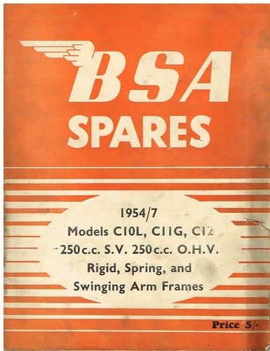 Bsa c10l c11g c12 - c11g, sv