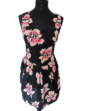 Miso Black Floral Orchid Print