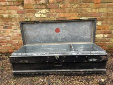 F P Baker & Co. Antique Military Trunk