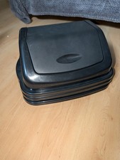 3x  Large Black Flip Top Bin
