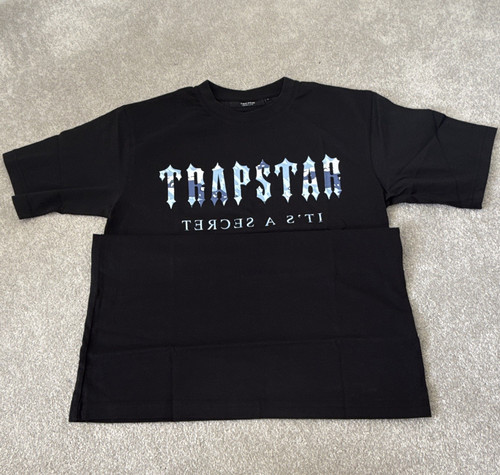 Trapstar men black graphic - black,