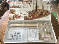 Artesania Latina Kings Of The Mississipi Kit Wood Metal & Etched Brass 66cm 1/80