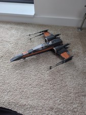 Star Wars X-Wing Fighter & Poe Dameron Figure. 2015 Hasbro #B3953. Exc Condition