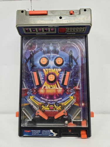 Vintage tomy atomic pinball - tomy,