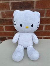 Build A Bear Hello Kitty Plush white Cat Missing Bow