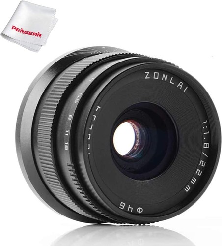 22mm aps wide angle - f1.8,