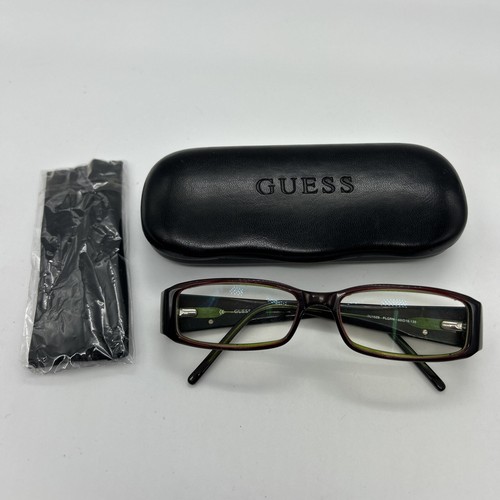 Guess glasses green red plum - guess,