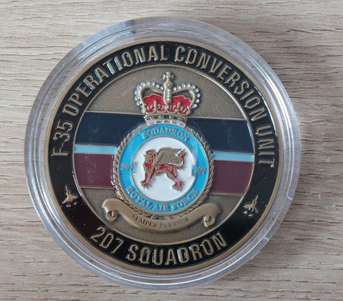 Raf f35 207sqn challenge - raf,