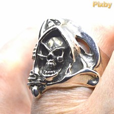Grim Reaper Ring - Heavy Solid