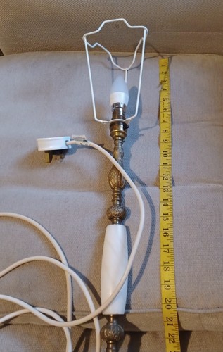 Vintage brass marble - brass, &