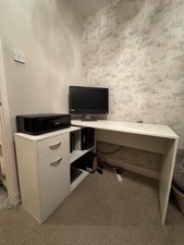 Corner Desk with drawers and