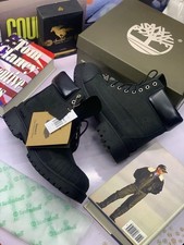 Timberland Men's Waterproof Leather Boots Black Uk 11/ EUR-44,CM 27.0