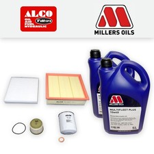 SERVICE KIT for ISUZU D-MAX 2.5 CRDI OIL AIR FUEL CABIN FILTERS +OIL (2012-2017)