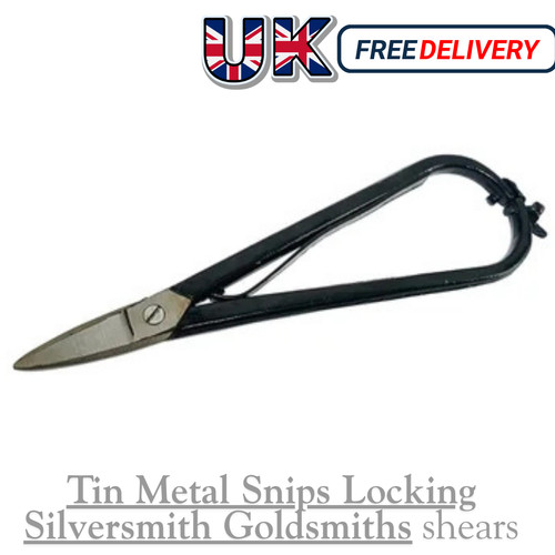 Jewelry metal tin - tin, shears