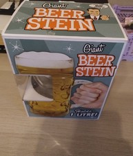 Giant Beer Stein 1KG Pint Glass