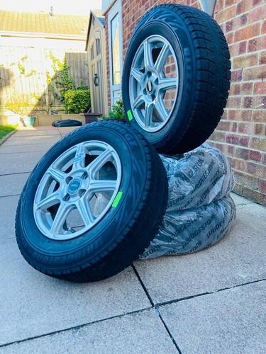 Alloys with tyres nissan - tyres, 14"