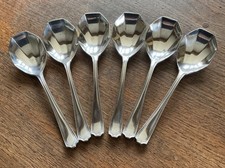 Set of 6 Silver Plated Dessert