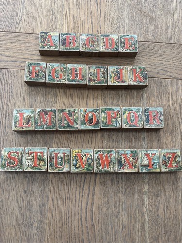 Antique vintage alphabet abc - antique,,