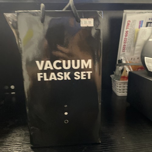 Vacuum flask set with - set, mugs