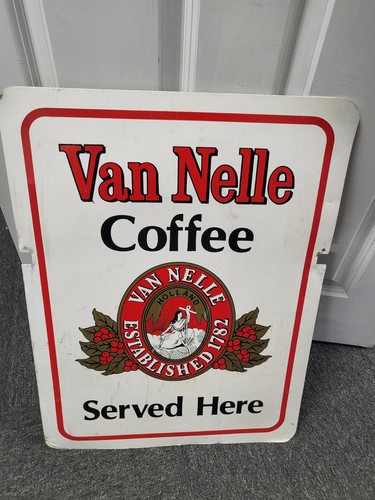 Van nelle coffee sign - coffee,
