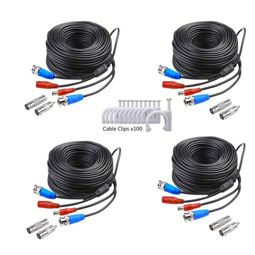 4pcs 30m cctv bnc - 4pcs,