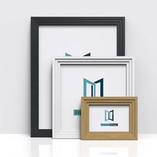 Black picture frames square - black,