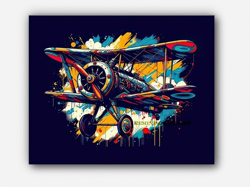 Vintage airplane airco 4 - vintage, dh.4