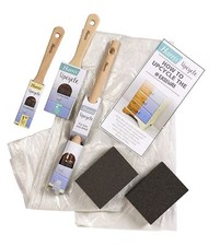 Harris Upcycle Kit 6pc Decorating Painting Sanding Paint Brush Kit Set Inc Guide