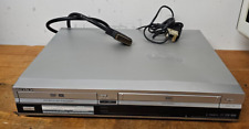 SONY RDR-VX420 VHS VCR DVD Recorder Combo Silver Genuine Copy Tape to DVD Works