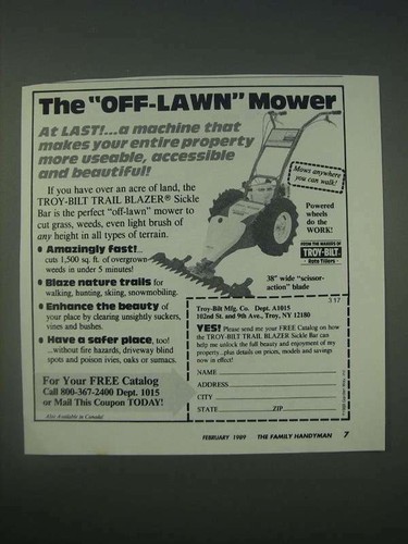1989 troy bilt - troy-bilt, trail