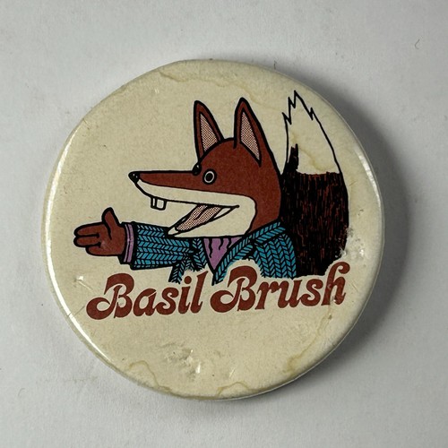 Vintage basil brush - brush, 38mm