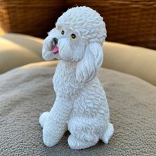 Handcrafted Resin Teddy Dog