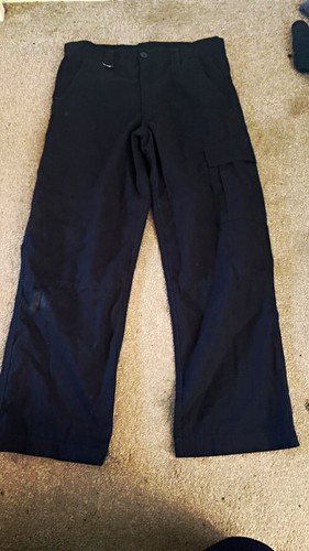Teens black cargo trousers - cargo,