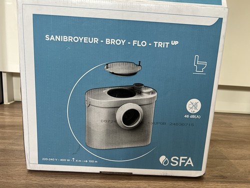 Saniflo macerator pump - up,